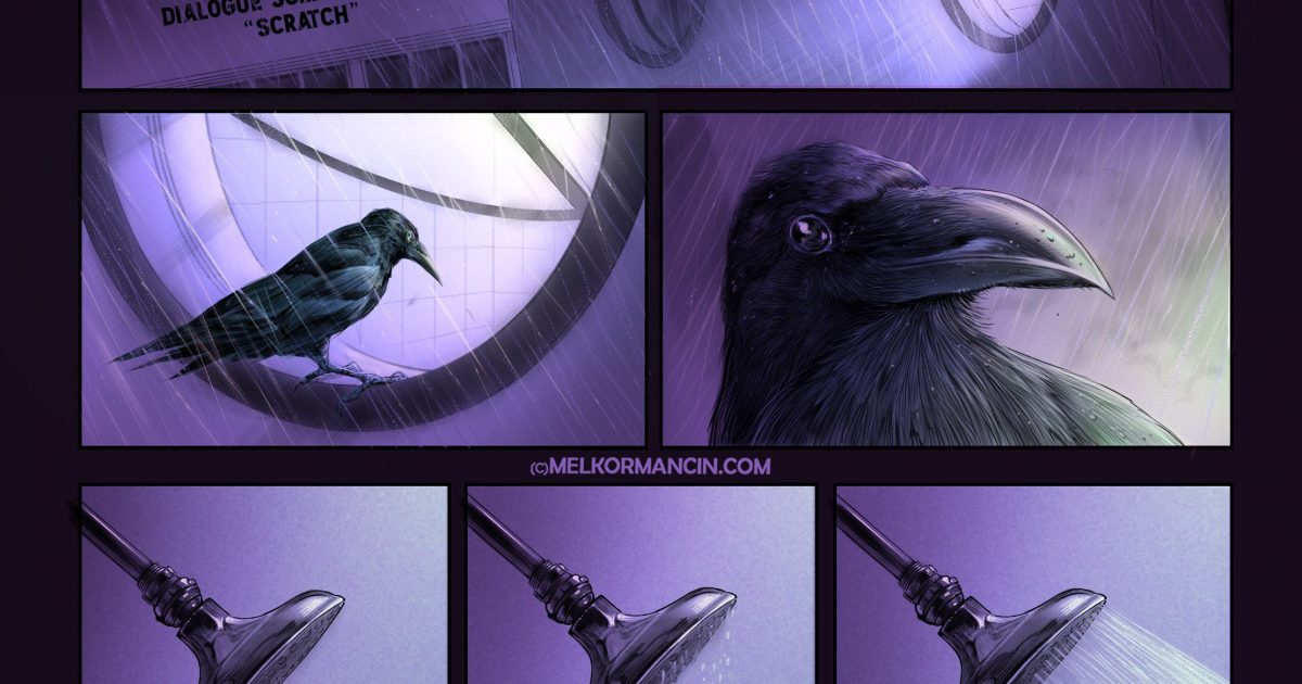 The Raven Romulo Melkor Mancin Cartoon Porn Comic